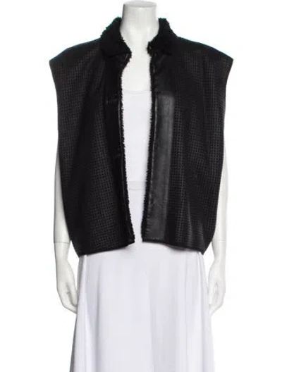 Pre-owned Chanel 2020 Paris-31 Rue Cambon Vest In Black