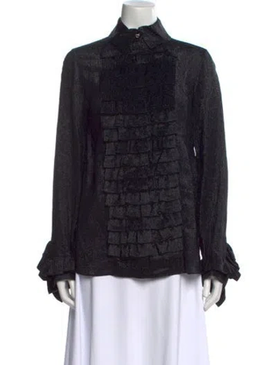 Pre-owned Chanel 2020 Paris-rue 31 Cambon Blouse W/ Tags In Multi