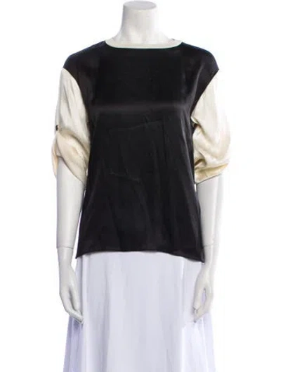 Pre-owned Chanel 2020 Silk Blouse W/ Tags