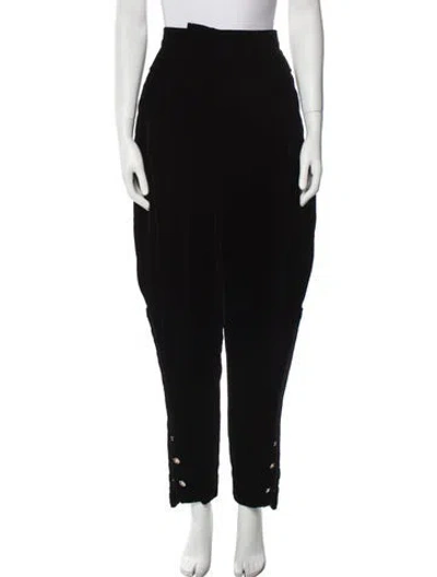 Pre-owned Chanel 2020 Skinny Leg Pants In Black