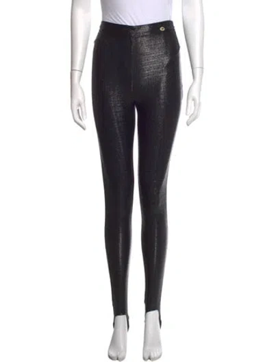 Pre-owned Chanel 2020 Skinny Leg Pants In Black