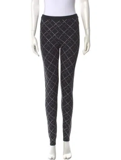 Pre-owned Chanel 2020 Skinny Leg Pants In Multi