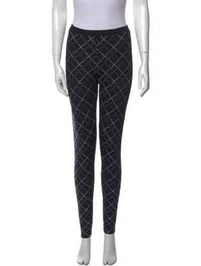 Pre-owned Chanel 2020 Skinny Leg Pants In Multi