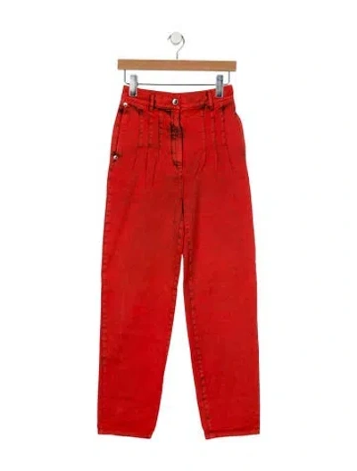 Pre-owned Chanel 2020 Straight Leg Jeans In Multi