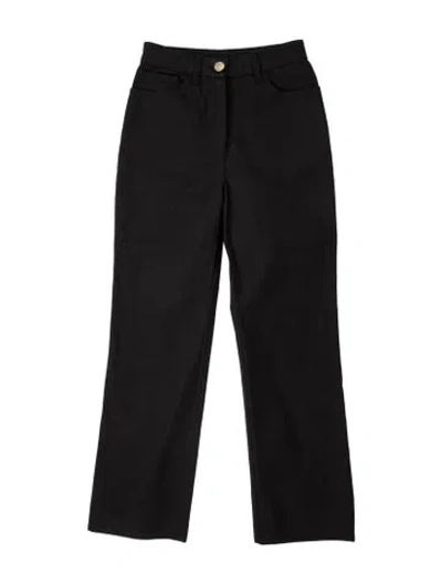 Pre-owned Chanel 2020 Straight Leg Pants In Gray
