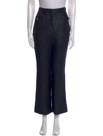 Pre-owned Chanel 2020 Straight Leg Pants In Multi