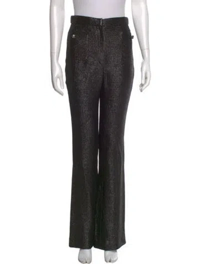 Pre-owned Chanel 2020 Straight Leg Pants In Multi