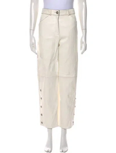Pre-owned Chanel 2020 Straight Leg Pants In Neutral