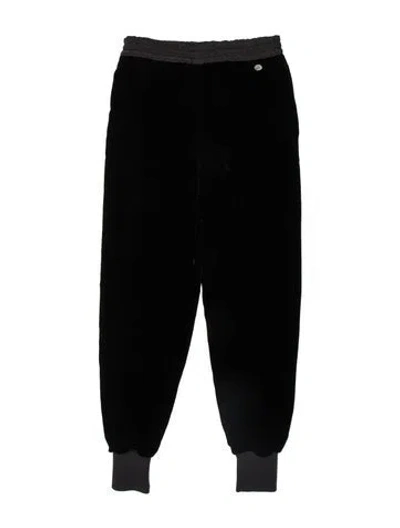 Pre-owned Chanel 2020 Sweatpants In Black