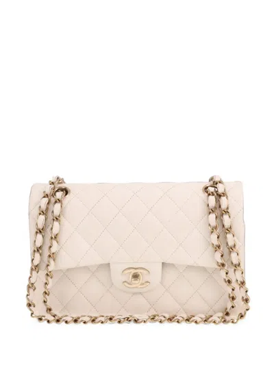 Chanel 2020's Timeless Petit Quilted Shoulder Bag In Neutral