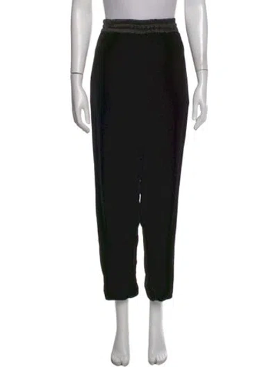 Pre-owned Chanel 2020 Wide Leg Pants In Black