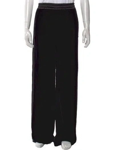 Pre-owned Chanel 2020 Wide Leg Pants In Black