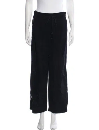 Pre-owned Chanel 2020 Wide Leg Pants In Black