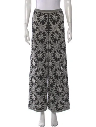 Pre-owned Chanel 2020 Wide Leg Pants In Blue