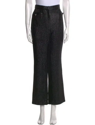 Pre-owned Chanel 2020 Wide Leg Pants In Multi