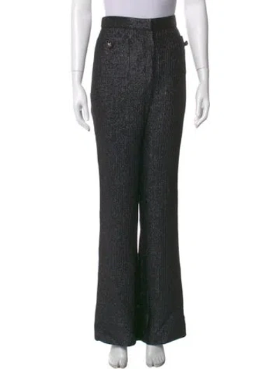 Pre-owned Chanel 2020 Wide Leg Pants In Multi