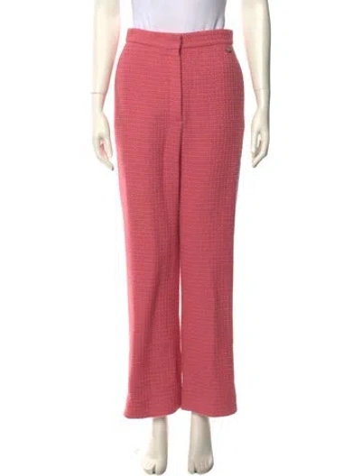 Pre-owned Chanel 2020 Wide Leg Pants In Pink