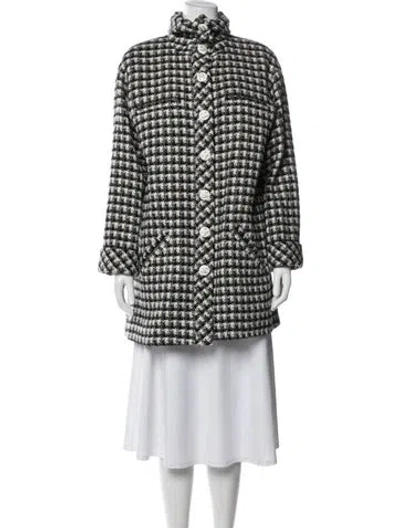 Pre-owned Chanel 2020 Wool Coat In Multi