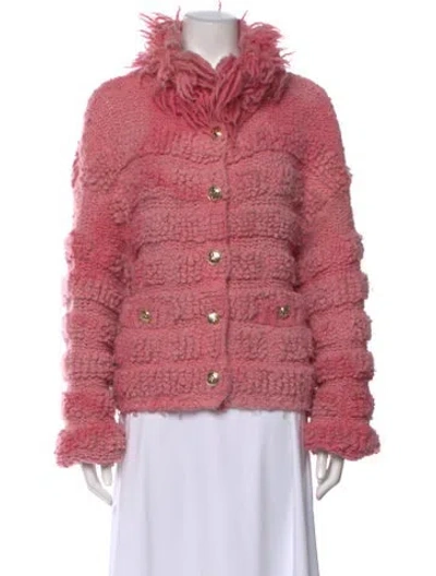 Pre-owned Chanel 2020 Wool Sweater In Pink