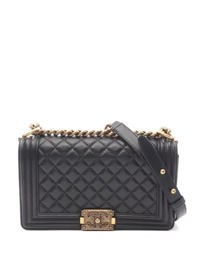 Pre-owned Chanel 2020-2021 Boy  Quilted Shoulder Bag