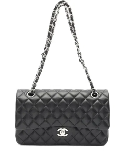 Pre-owned Chanel 2020s 2.55 Reissue Shoulder Bag In Black