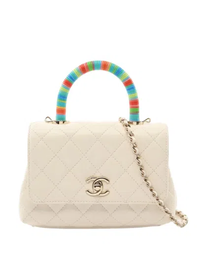 Pre-owned Chanel 2021-2022 Coco Handle Handbag