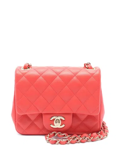 Pre-owned Chanel 2021-2022 Mini Matelassé Shoulder Bag