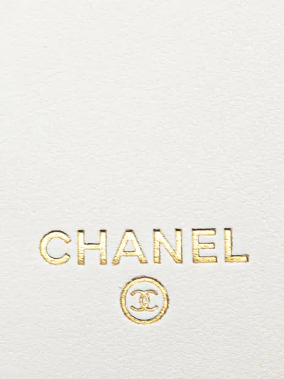 Pre-owned Chanel 2021-2025 Cc Quilted Caviar Trifold Flap Wallet Small Wallets