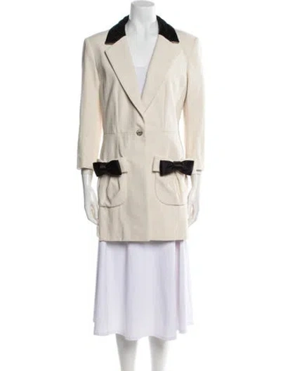 Pre-owned Chanel 2021 Blazer W/ Tags In Neutral