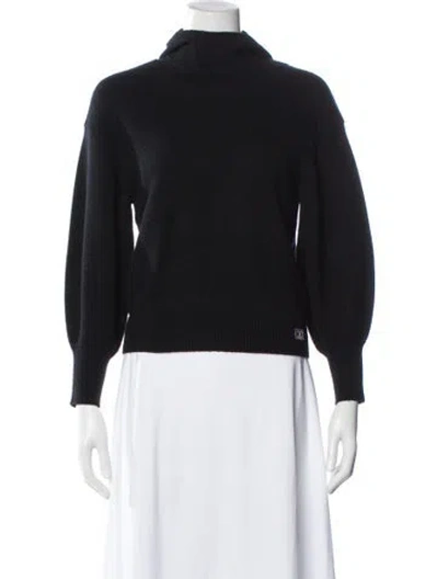 Pre-owned Chanel 2021 Cashmere Sweater In Black