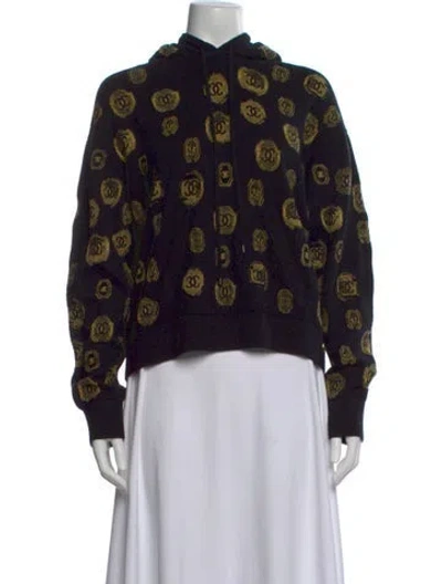 Pre-owned Chanel 2021 Cashmere Sweater In Black