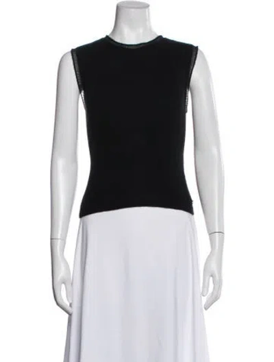 Pre-owned Chanel 2021 Cashmere Sweater In Black