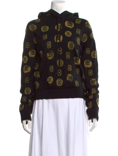Pre-owned Chanel 2021 Cashmere Sweater In Black