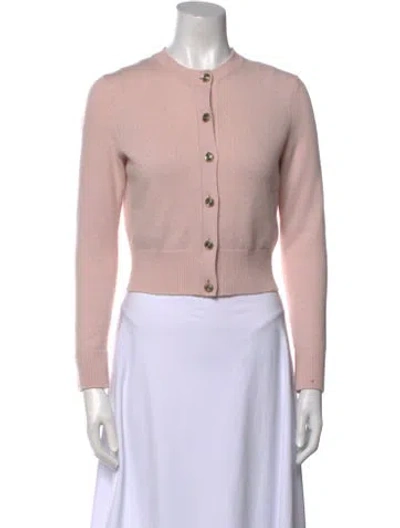 Pre-owned Chanel 2021 Cashmere Sweater In Pink