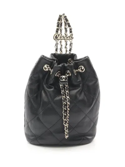 Pre-owned Chanel 2021 Cc Backpack In 黑色