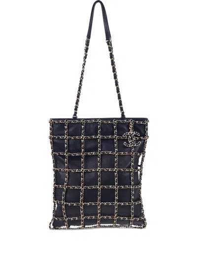 Pre-owned Chanel 2021 Chain Tote Shoulder Bag