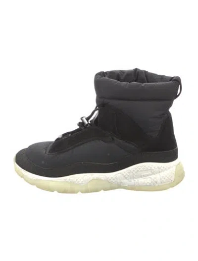 Pre-owned Chanel 2021 Coco Niege Boots In Black