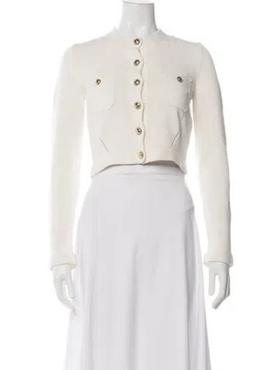 Pre-owned Chanel 2021 Crew Neck Sweater In Neutral