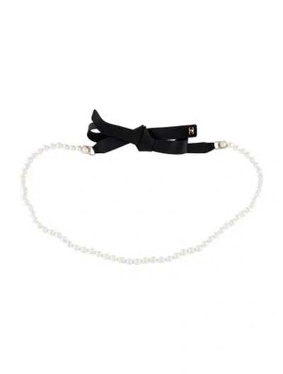 Pre-owned Chanel 2021 Interlocking Cc Logo Waist Belt In Multi