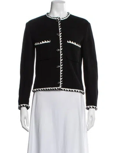Pre-owned Chanel 2021 Jacket In Black