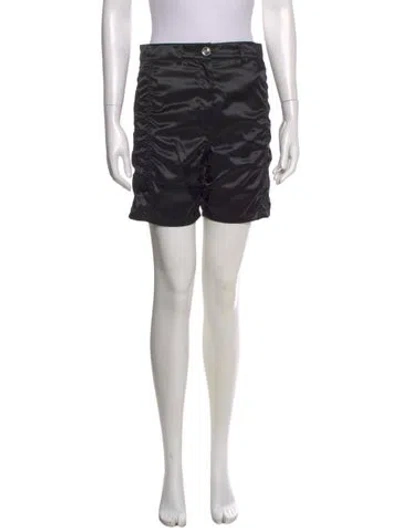 Pre-owned Chanel 2021 Knee-length Shorts In Black
