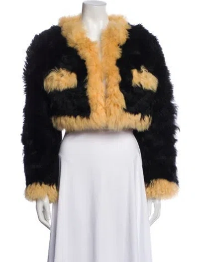 Pre-owned Chanel 2021 Lamb Fur Fur Jacket W/ Tags