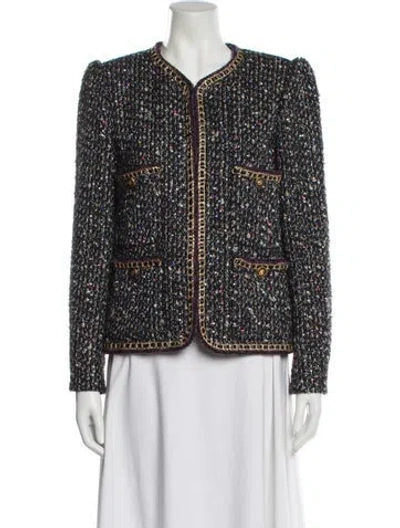 Pre-owned Chanel 2021 Les Château Des Dames Jacket In Blue