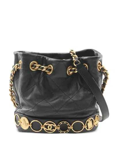 Pre-owned Chanel 2021 Matelassé Bucket Bag