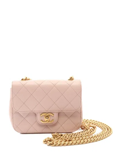 Pre-owned Chanel 2021 Matelassé Chain Shoulder Bag
