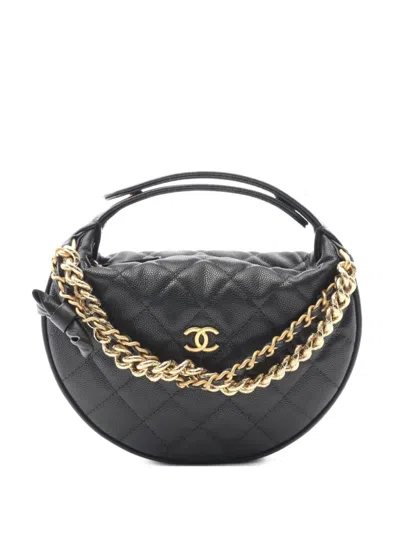 Pre-owned Chanel 2021 Matelasse Shoulder Bag In Black