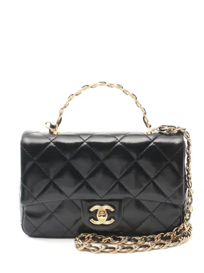 Pre-owned Chanel 2021's Matelasse Tote Bag In Black