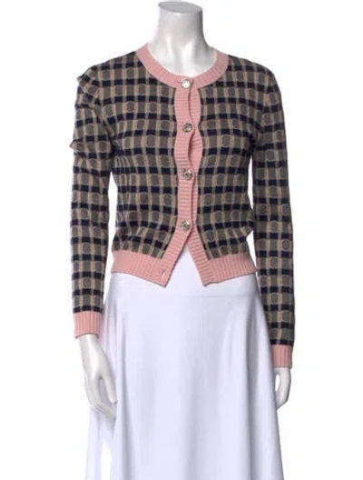 Pre-owned Chanel 2021 Metiers D'art Collection Sweater In Pink