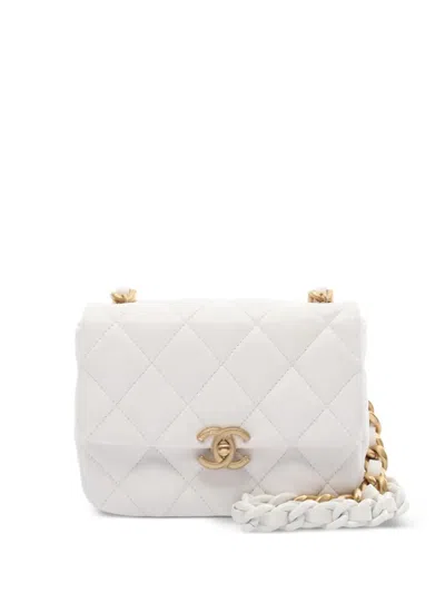 Pre-owned Chanel 2021 Mini Classic Flap Shoulder Bag