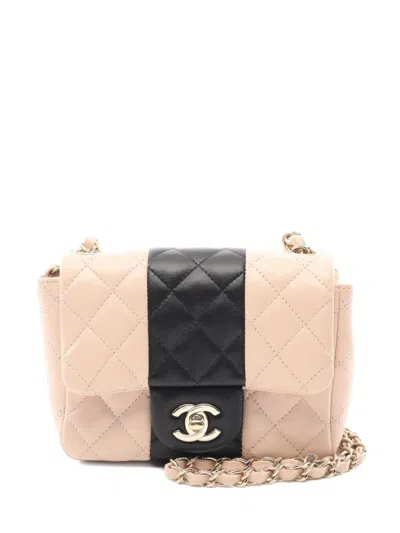Pre-owned Chanel 2021 Mini Matelasse Chain Crossbody Bag